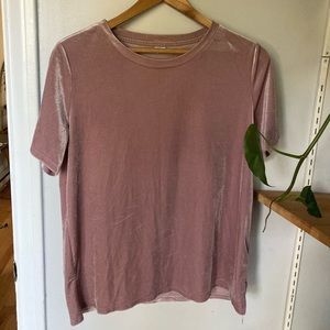 Pink Velvet T-shirt